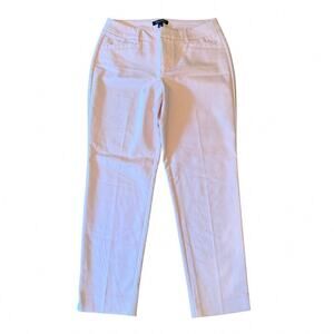 Roz & Ali Blush Pink Slim Dress Pants - Size 2 / 774O